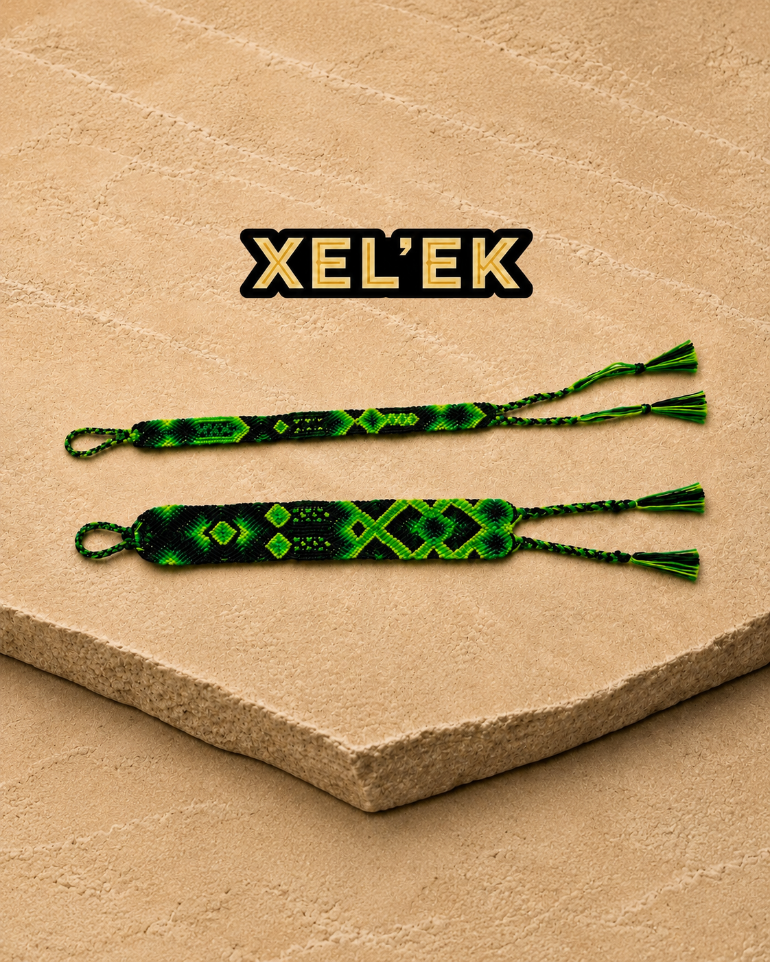 Pulseras delgada y gruesa sin piel Lakam'ha