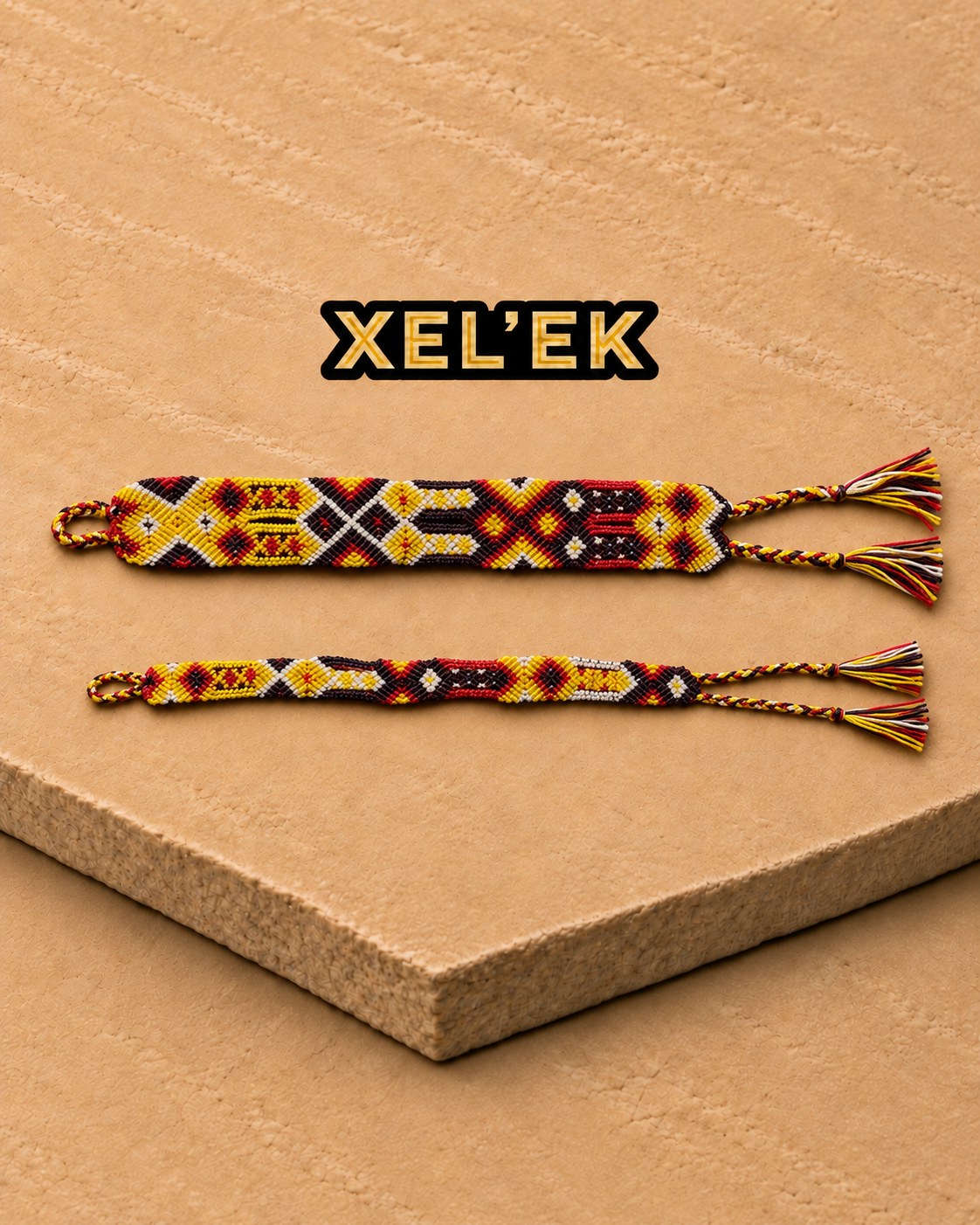 Pulseras delgada y gruesa sin piel Kakaw