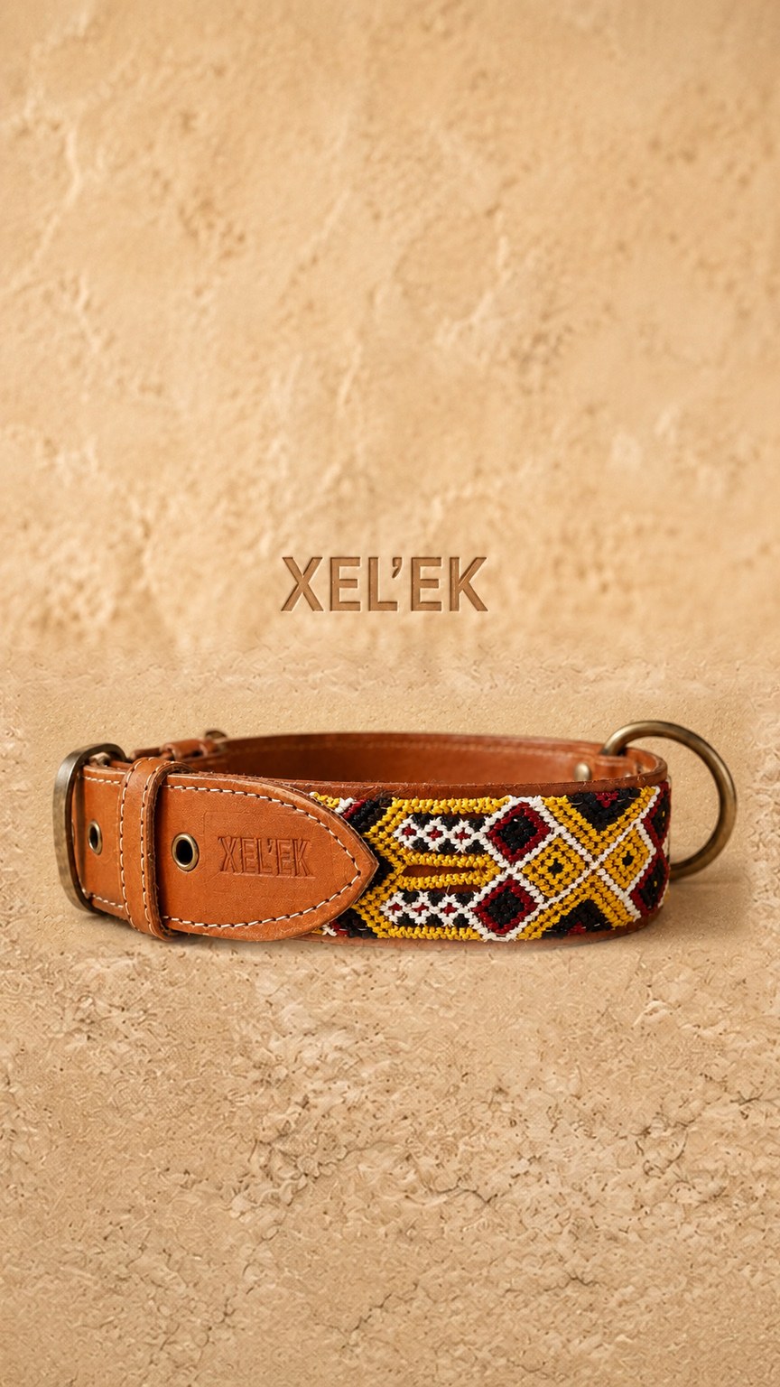 Collar Kakaw con logotipo grabado