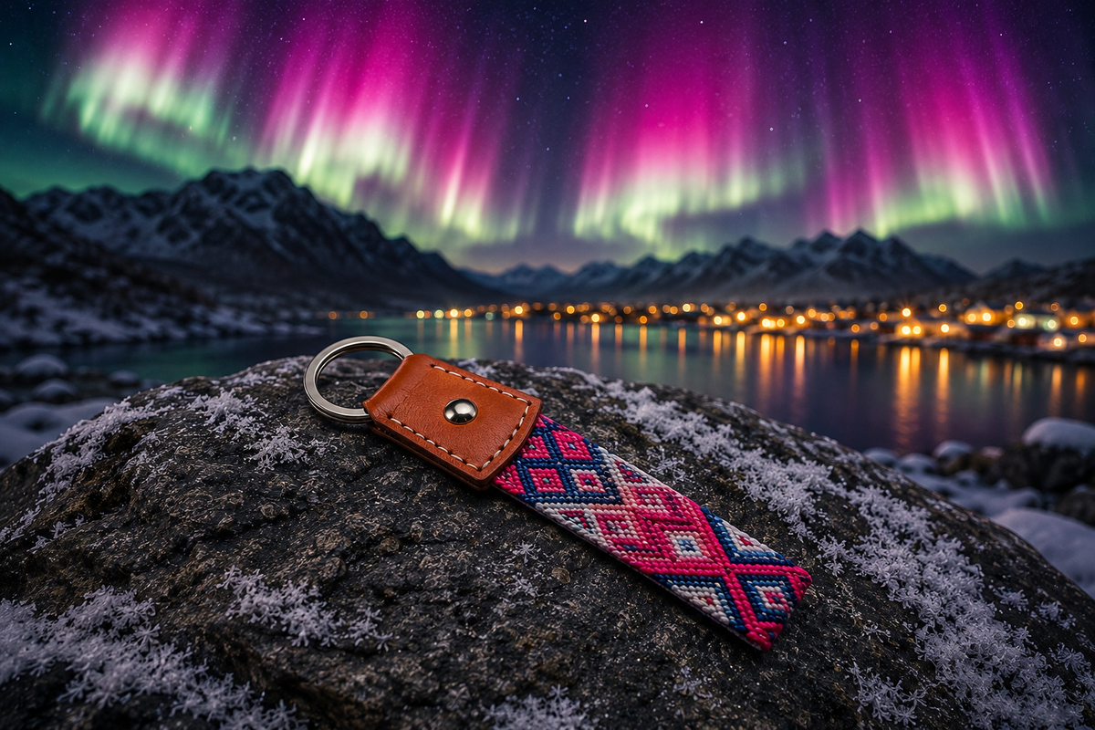Borealis Keychain